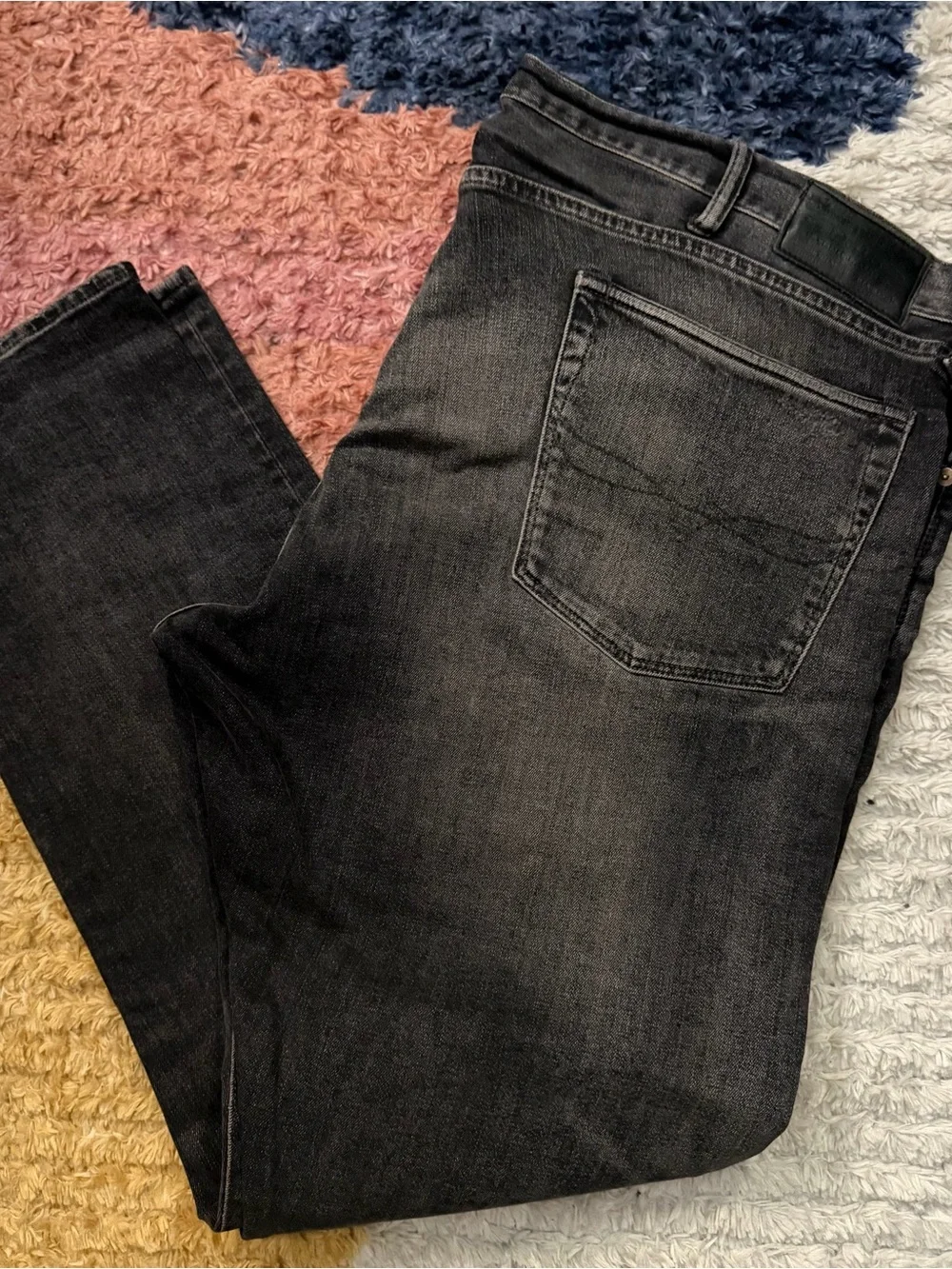 Polo Ralph Lauren Black Washed Jeans